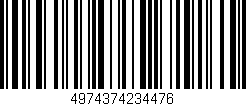 Código de barras (EAN, GTIN, SKU, ISBN): '4974374234476'