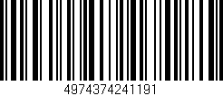 Código de barras (EAN, GTIN, SKU, ISBN): '4974374241191'