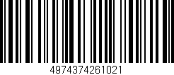 Código de barras (EAN, GTIN, SKU, ISBN): '4974374261021'