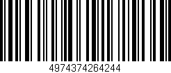 Código de barras (EAN, GTIN, SKU, ISBN): '4974374264244'