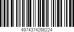 Código de barras (EAN, GTIN, SKU, ISBN): '4974374266224'