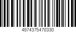 Código de barras (EAN, GTIN, SKU, ISBN): '4974375470330'
