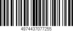 Código de barras (EAN, GTIN, SKU, ISBN): '4974437077255'