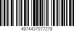 Código de barras (EAN, GTIN, SKU, ISBN): '4974437077279'