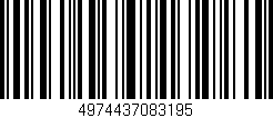 Código de barras (EAN, GTIN, SKU, ISBN): '4974437083195'