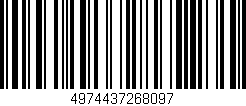 Código de barras (EAN, GTIN, SKU, ISBN): '4974437268097'