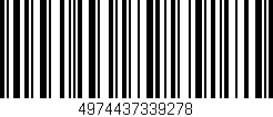 Código de barras (EAN, GTIN, SKU, ISBN): '4974437339278'