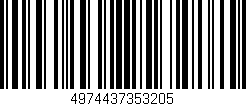 Código de barras (EAN, GTIN, SKU, ISBN): '4974437353205'