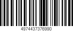 Código de barras (EAN, GTIN, SKU, ISBN): '4974437376990'