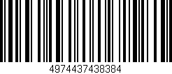Código de barras (EAN, GTIN, SKU, ISBN): '4974437438384'