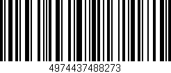 Código de barras (EAN, GTIN, SKU, ISBN): '4974437488273'
