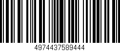 Código de barras (EAN, GTIN, SKU, ISBN): '4974437589444'