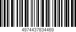 Código de barras (EAN, GTIN, SKU, ISBN): '4974437834469'