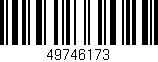 Código de barras (EAN, GTIN, SKU, ISBN): '49746173'