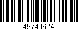 Código de barras (EAN, GTIN, SKU, ISBN): '49749624'