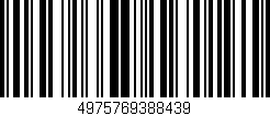 Código de barras (EAN, GTIN, SKU, ISBN): '4975769388439'