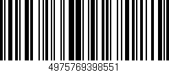 Código de barras (EAN, GTIN, SKU, ISBN): '4975769398551'