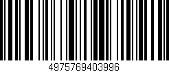 Código de barras (EAN, GTIN, SKU, ISBN): '4975769403996'