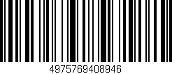 Código de barras (EAN, GTIN, SKU, ISBN): '4975769408946'