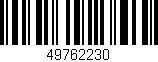 Código de barras (EAN, GTIN, SKU, ISBN): '49762230'