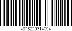 Código de barras (EAN, GTIN, SKU, ISBN): '4976228714394'