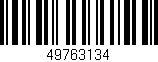 Código de barras (EAN, GTIN, SKU, ISBN): '49763134'