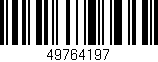 Código de barras (EAN, GTIN, SKU, ISBN): '49764197'