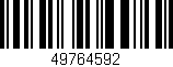 Código de barras (EAN, GTIN, SKU, ISBN): '49764592'