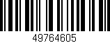 Código de barras (EAN, GTIN, SKU, ISBN): '49764605'