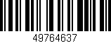 Código de barras (EAN, GTIN, SKU, ISBN): '49764637'