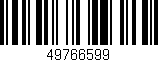 Código de barras (EAN, GTIN, SKU, ISBN): '49766599'
