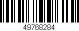 Código de barras (EAN, GTIN, SKU, ISBN): '49768284'