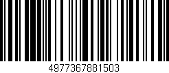 Código de barras (EAN, GTIN, SKU, ISBN): '4977367881503'