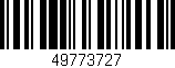 Código de barras (EAN, GTIN, SKU, ISBN): '49773727'