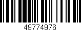 Código de barras (EAN, GTIN, SKU, ISBN): '49774976'