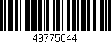 Código de barras (EAN, GTIN, SKU, ISBN): '49775044'