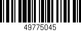 Código de barras (EAN, GTIN, SKU, ISBN): '49775045'
