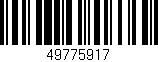 Código de barras (EAN, GTIN, SKU, ISBN): '49775917'