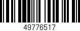 Código de barras (EAN, GTIN, SKU, ISBN): '49776517'