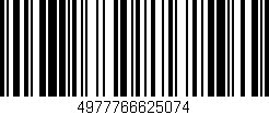 Código de barras (EAN, GTIN, SKU, ISBN): '4977766625074'