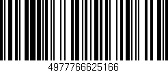 Código de barras (EAN, GTIN, SKU, ISBN): '4977766625166'