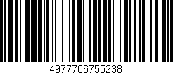 Código de barras (EAN, GTIN, SKU, ISBN): '4977766755238'