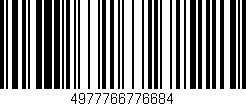 Código de barras (EAN, GTIN, SKU, ISBN): '4977766776684'