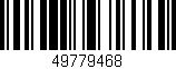 Código de barras (EAN, GTIN, SKU, ISBN): '49779468'