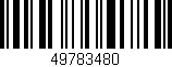 Código de barras (EAN, GTIN, SKU, ISBN): '49783480'