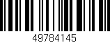 Código de barras (EAN, GTIN, SKU, ISBN): '49784145'