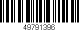 Código de barras (EAN, GTIN, SKU, ISBN): '49791396'