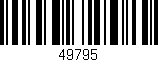 Código de barras (EAN, GTIN, SKU, ISBN): '49795'