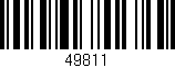 Código de barras (EAN, GTIN, SKU, ISBN): '49811'