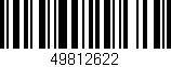 Código de barras (EAN, GTIN, SKU, ISBN): '49812622'